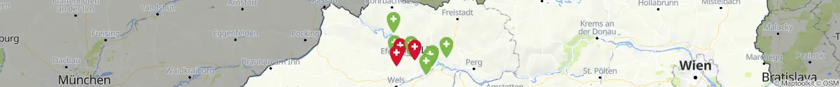 Kartenansicht für Apotheken-Notdienste in der Nähe von Herzogsdorf (Urfahr-Umgebung, Oberösterreich)